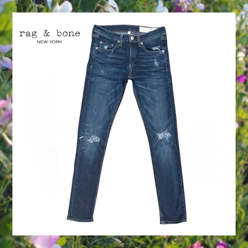 Rag & Bone Collette Capri Jeans Women’s Size 24 – Distressed